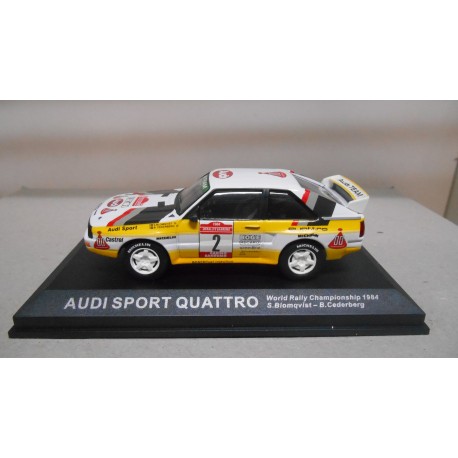 AUDI SPORT QUATTRO WORLD RALLY CHAMPIONSHIP 1984 S.BLOMQVIST 1:43 ALTAYA IXO