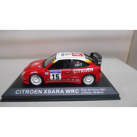 CITROEN XSARA WRC RALLY TOUR DE CORSE 2001 PURAS 1:43 ALTAYA IXO