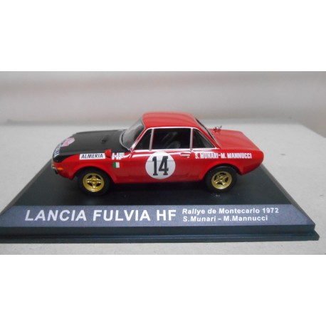 LANCIA FULVIA 1.6 HF WIN RALLY MONTE CARLO 1972 MUNARI 1:43 ALTAYA IXO