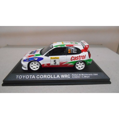 TOYOTA COROLLA WRC WIN RALLY MONTE CARLO 1998 CARLOS SAINZ 1:43 ALTAYA IXO