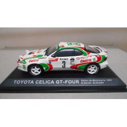 TOYOTA CELICA GT-FOUR/4WD WIN RALLY MONTE CARLO 1993 D.AURIOL 1:43 ALTAYA IXO