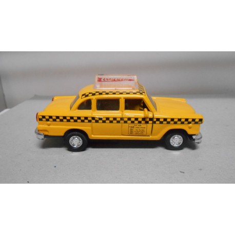 CHECKER TAXI NEW YORK DIECAST TOY