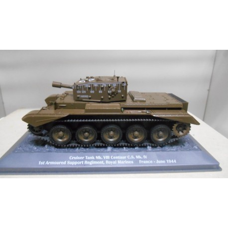 CRUISER TANK MK.VIII CENTAUR C.S. MK.IV FRANCE UK 1944 TANKS WW 2 1:43 ALTAYA IXO