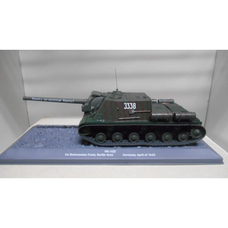 ISU-122 USSR RUSSIA 1945 TANKS WW 2 1:43 ALTAYA IXO