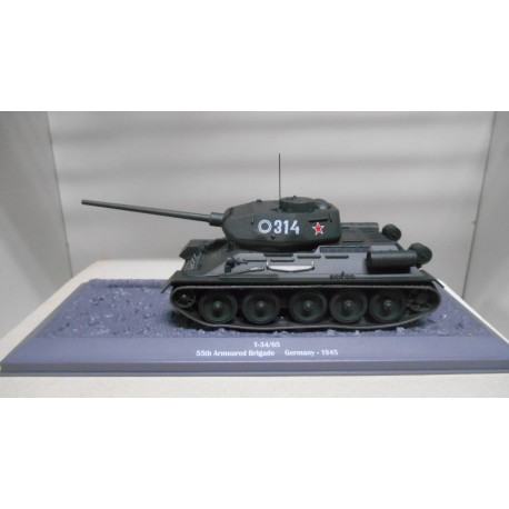 T-34/85 USSR RUSSIA 1945 TANKS WW 2 1:43 ALTAYA IXO