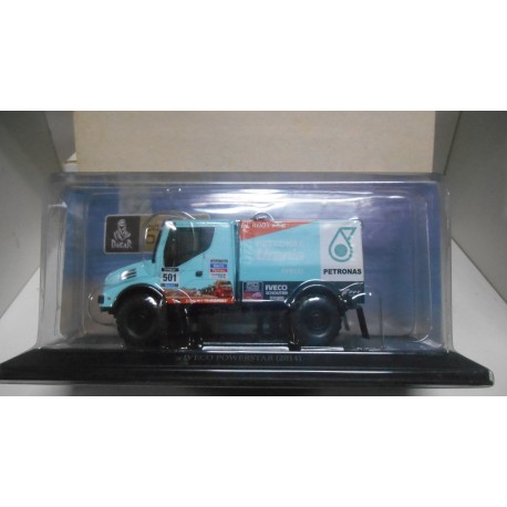 IVECO POWERSTAR DE ROOY RALLY DAKAR 2014 1:43 LUPPA IXO (BLISTER ABIERTO)