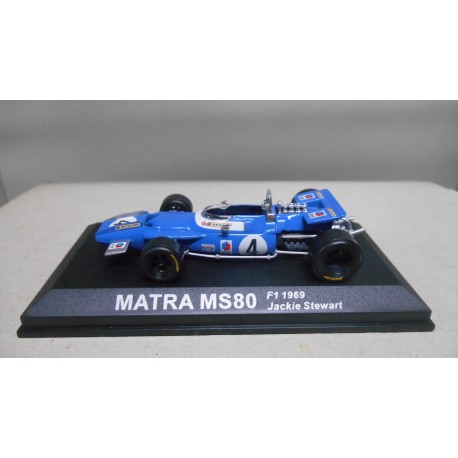 MATRA MS80 FORMULA F1 WIN 1969 JACKIE STEWART 1:43 ALTAYA IXO