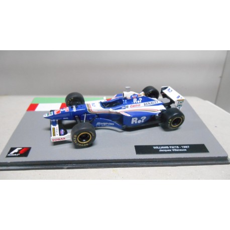 WILLIAMS FW19 FORMULA F1 WIN 1997 JACQUES VILLENEUVE 1:43 SALVAT IXO