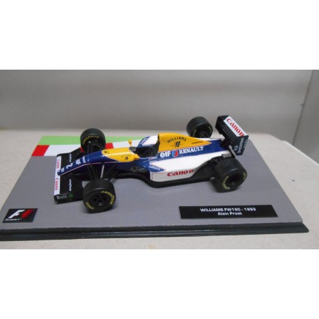 WILLIAMS FW15C FORMULA F1 WIN 1993 ALAIN PROST 1:43 SALVAT IXO