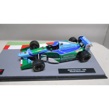 BENETTON B194 FORMULA F1 WIN 1994 MICHAEL SCHUMACHER 1:43 SALVAT IXO