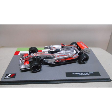 MCLAREN MP 4-23 FORMULA F1 WIN 2008 LEWIS HAMILTON 1:43 SALVAT IXO