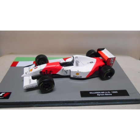 MCLAREN MP 4-8 FORMULA F1 1993 AYRTON SENNA 1:43 SALVAT IXO