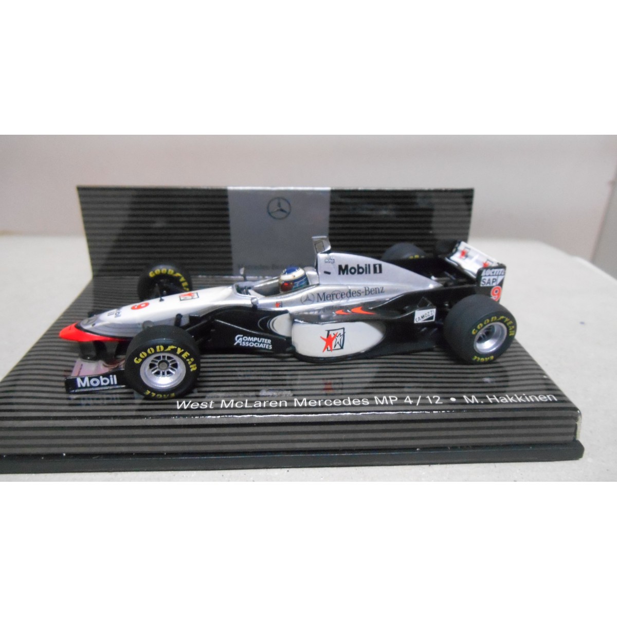 MCLAREN MP 4-12 MERCEDES WEST FORMULA F1 1993 MIKA HAKKINEN 1:43