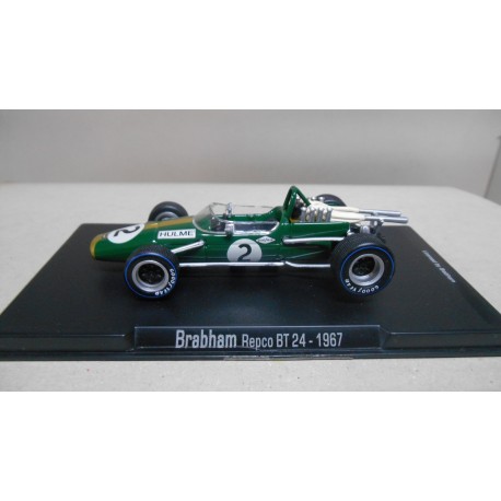 BRABHAM BT24 REPCO FORMULA F1 WIN 1967 DENNI HULME 1:43 RBA IXO