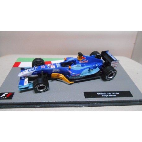 SAUBER C23 FORMULA F1 2004 FELIPE MASSA 1:43 SALVAT IXO