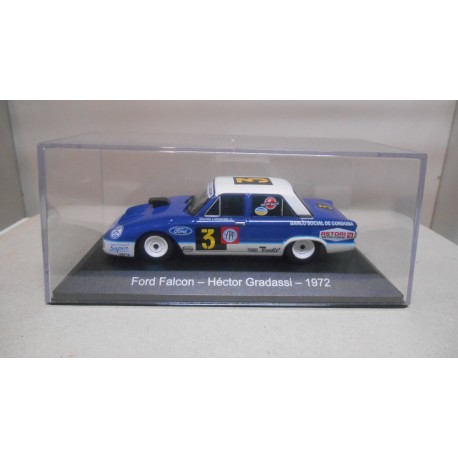 FORD FALCON 1972 HECTOR GRADASSI ARGENTINA TURISMO CARRETERA 1:43 DeAGOSTINI IXO