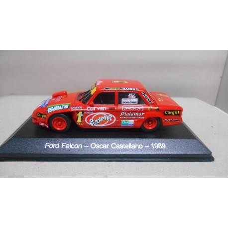 FORD FALCON 1989 O.CASTELLANO ARGENTINA TURISMO CARRETERA 1:43 DeAGOSTINI IXO