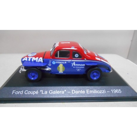 FORD COUPE LA GALERA 1965 D.EMILIOZZI ARGENTINA TURISMO CARRETERA 1:43 DeAGOSTINI IXO