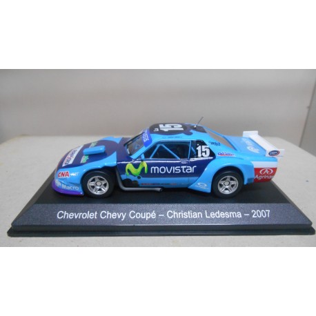 CHEVROLET CHEVY COUPE 2007 C.LEDESMA ARGENTINA TURISMO CARRETERA 1:43 DeAGOSTINI IXO