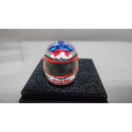 CASCO/HELMET FORMULA F1 1995 BARRICHELLO 1:12 MADE IN FRANCE