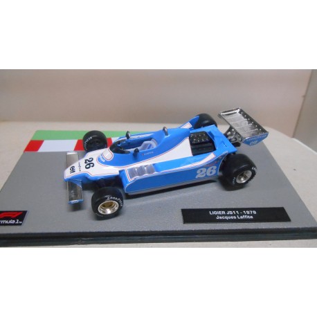 LIGIER JS11 FORMULA F1 1979 JACQUES LAFFITE 1:43 SALVAT IXO