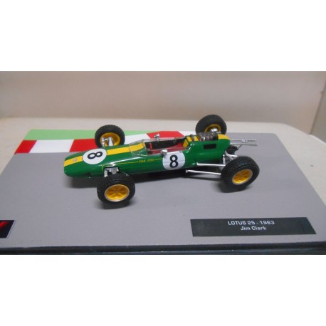 LOTUS 25 FORMULA F1 WIN 1963 JIM CLARK 1:43 SALVAT IXO