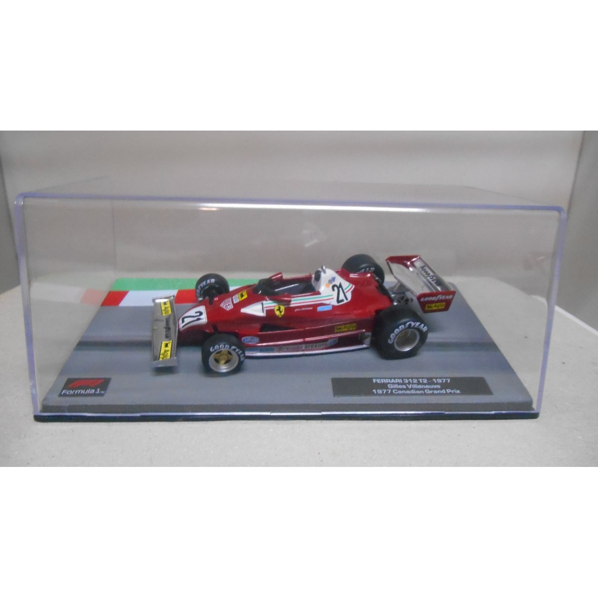 Ferrari 312T2 Gilles Villeneuve GP Canada 1977 - Hotwheels Elite 1/43
