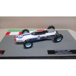 FERRARI 512 FORMULA F1 1964 LORENZO BANDINI MEXICO GP 1:43 SALVAT IXO