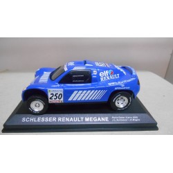 SCHLESSER MEGANE RENAULT RALLY PARIS-DAKAR 2000 WIN J-L SCHLESSER 1:43 ALTAYA IXO