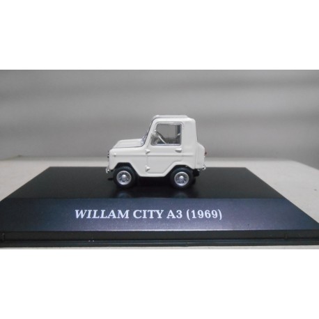 WILLAM CITY A3 1969 MICROCARS 1:43 ALTAYA IXO