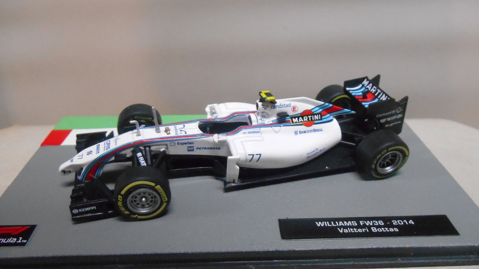WILLIAMS FW36 FORMULA F1 2014 VALTTERI BOTTAS 1:43 SALVAT