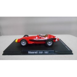 MASERATI 250F FORMULA F1 WIN 1957 JUAN MANUEL FANGIO 1:43 RBA IXO