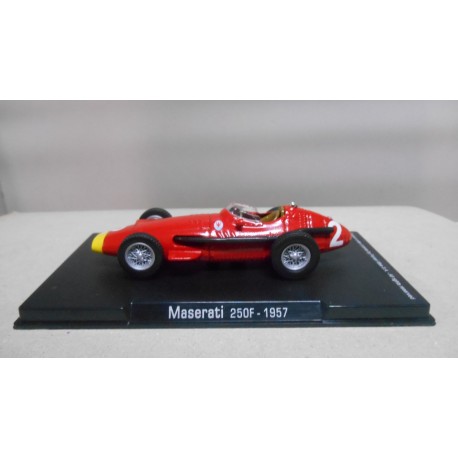 MASERATI 250F FORMULA F1 WIN 1957 JUAN MANUEL FANGIO 1:43 RBA IXO