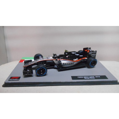 FORCE INDIA VJM09 FORMULA F1 2016 SERGIO PEREZ 1:43 SALVAT IXO