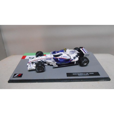 BMW SAUBER F1.08 FORMULA F1 2008 ROBERT KUBICA 1:43 SALVAT IXO