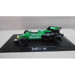 TYRRELL 012 BENETTON FORMULA F1 1983 MICHELE ALBORETTO 1:43 RBA IXO