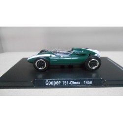 COOPER T51 CLIMAX FORMULA F1 WIN 1959 JACK BRABHAM 1:43 RBA IXO