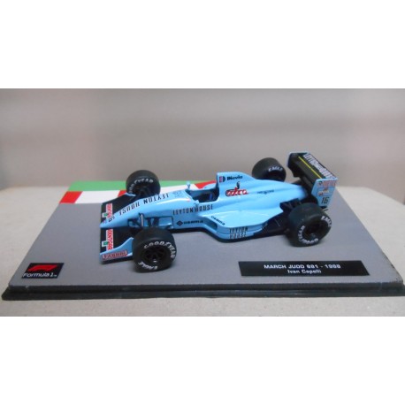 MARCH 881 JUDD FORMULA F1 1988 IVAN CAPELLI 1:43 RBA IXO