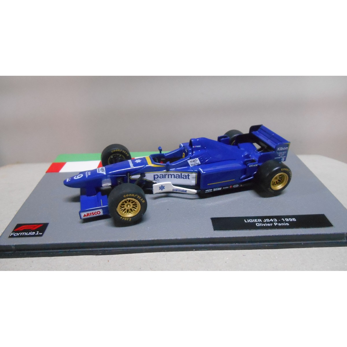 DIE CAST & Ligier JS43 - Olivier Panis - 1996  Auto De Course 1/24 EUR