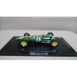 LOTUS 25 CLIMAX 1963 FORMULA F1 WIN JIM CLARK 1:43 RBA IXO