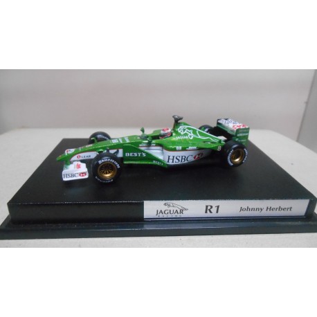 JAGUAR R1 FORMULA F1 2000 JOHNNY HERBERT 1:43 HOT WHEELS