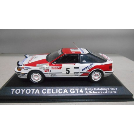 TOYOTA CELICA GT-4 RALLY CATALUÑA 1991 WIN ARMIN SCHWARZ 1:43 ALTAYA IXO