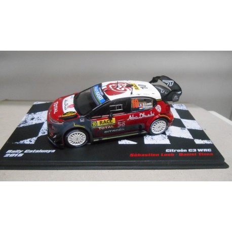 CITROEN C3 WRC RALLY CATALUÑA 2018 S.LOEB 1:43 ALTAYA IXO