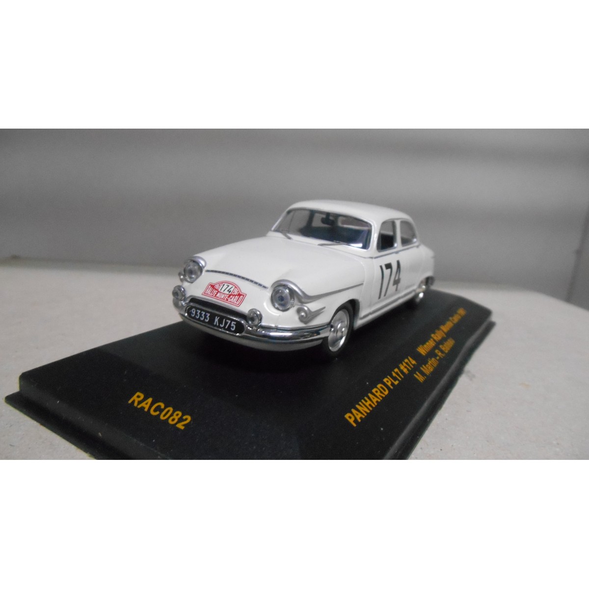 Panhard PL17 Rallye Monte-Carlo 1961 1/43 de segunda mano por 9,95 EUR en Valencia en WALLAPOP