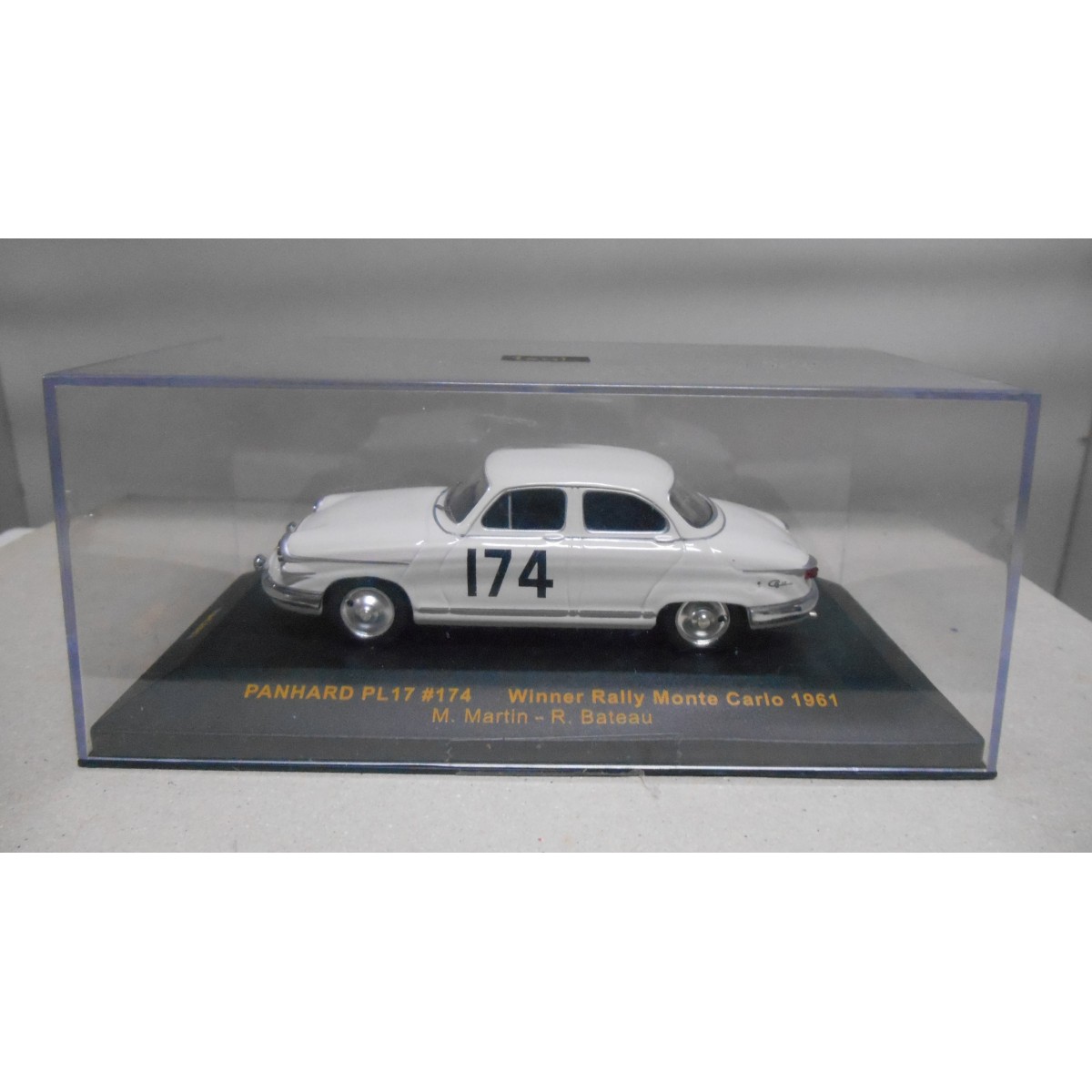 Panhard PL17 Rallye de Monte Carlo 1961 - Voitures de rallye