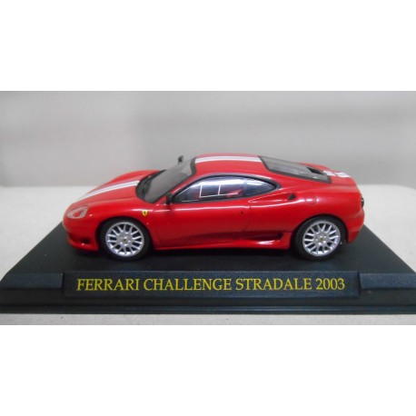 FERRARI CHALLENGE STRADALE 2003 1:43 SALVAT IXO HARD BOX