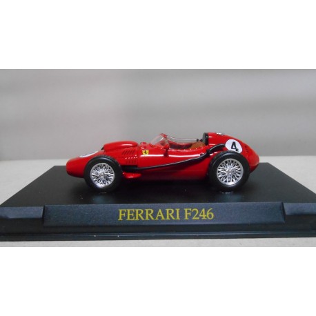 FERRARI F246 n4 FORMULA F1 1:43 SALVAT IXO HARD BOX