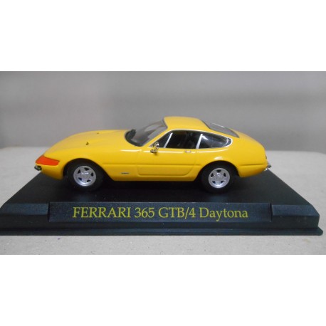 FERRARI 365 GTB/4 DAYTONA AMARILLO/YELLOW 1:43 SALVAT IXO HARD BOX