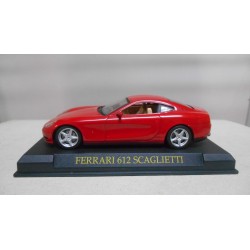 FERRARI 612 SCAGLIETTI ROJO/RED 1:43 SALVAT IXO HARD BOX