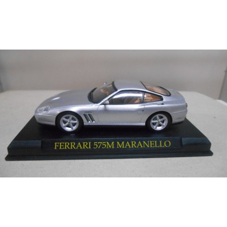 FERRARI 575 M MARANELLO GRIS/SILVER 1:43 SALVAT IXO HARD BOX